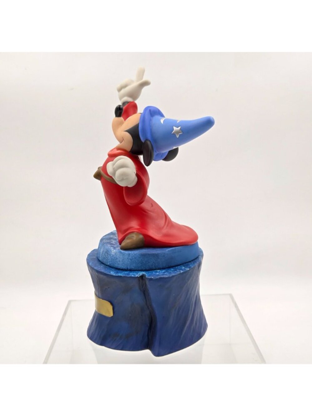 WDCC Mickey Mouse Fantasia Summoning the Stars 70th Birthday Sculpture with Base - Picture 3 of 6